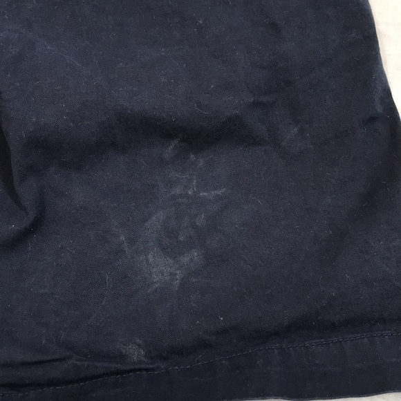 Lacoste Size 28 Bermuda Walking Shorts Dark Blue (Preloved) - Picture 3 of 4